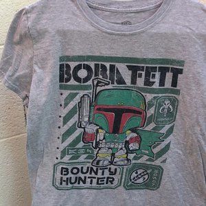 Pop! Boba Fett Bounty Hunter Star Wars T-shirt W-S